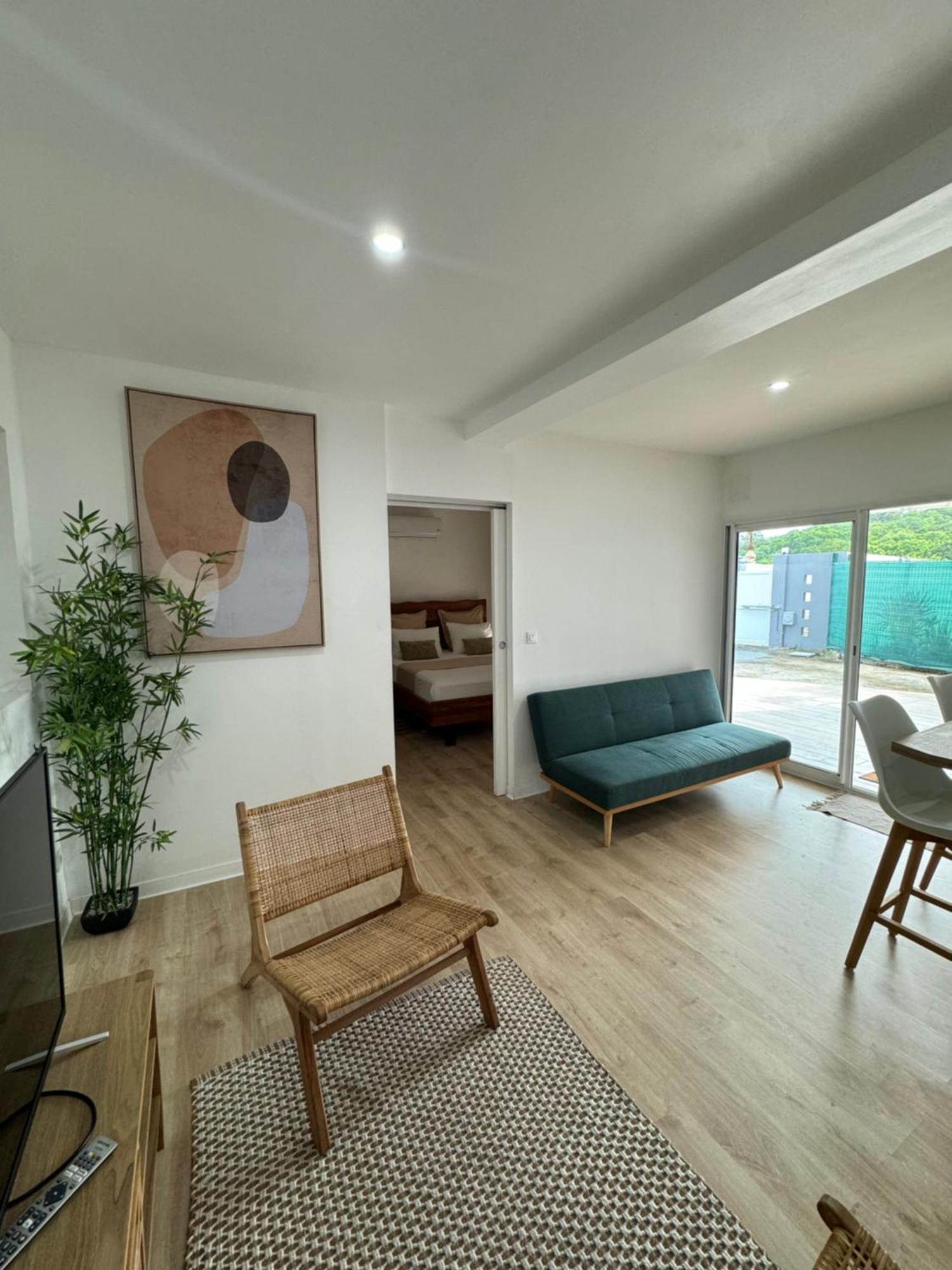 Bungalow Beausejour Le Moule Exterior foto